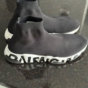 *AUTHENTIC* Mens Balenciaga Speed Graffiti Sneakers - Size 11